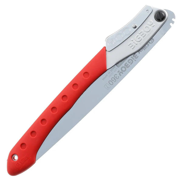 Silky Professional BIGBOY 360mm folding saw with large teeth and red non-slip handle