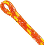 PETZL Flow 11.8mm Tree Care Arborist 24-Strand Line W/ 1 Spliced Eye - Orange / 25m
