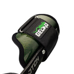 Close-up of the Gecko Carbon Fiber 2.0 cuff, EVA pad and upper strap
