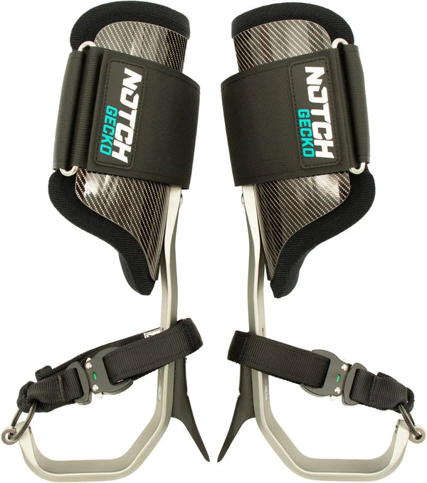 Notch Gecko Aluminum 3.0 Climbers - Tree and Pole Gaffs Notch