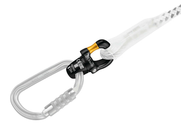 PETZL, Microswivel Swivel, Compact gated Swivel Petzl